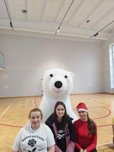 Mikołaj w Szkole Przysposabiającej do Pracy.