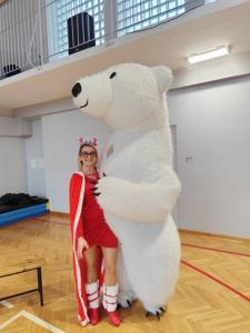 Mikołaj w Szkole Przysposabiającej do Pracy.