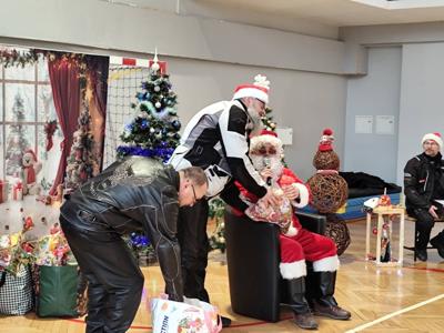 Mikołaj w Szkole Przysposabiającej do Pracy.