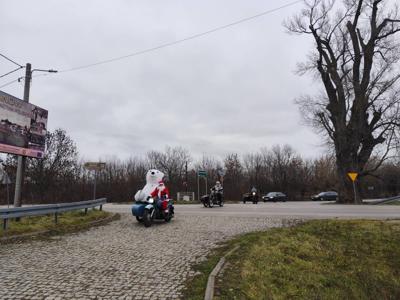 Mikołaj w Szkole Przysposabiającej do Pracy.