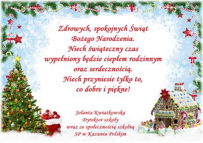 Życzenia świąteczne na kolorowym tle 