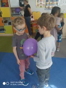 Zabawy z balonami