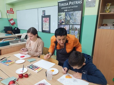 zajęcia z p. Teresą Pietras