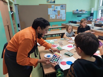 zajęcia z p. Teresą Pietras