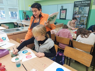 zajęcia z p. Teresą Pietras