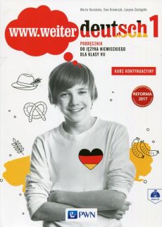 Okładka www.weiter deutsch 1 Podręcznik 7 Kurs kontynuacyjny + CD