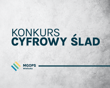 konkurs "Cyfrowy ślad" - grafika