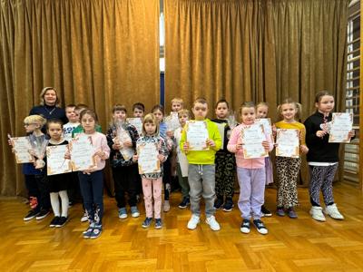 Uczestnicy konkursu Jesień w obiektywie