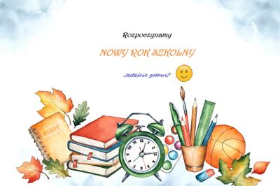Grafika - rozpoczęcie roku szkolnego