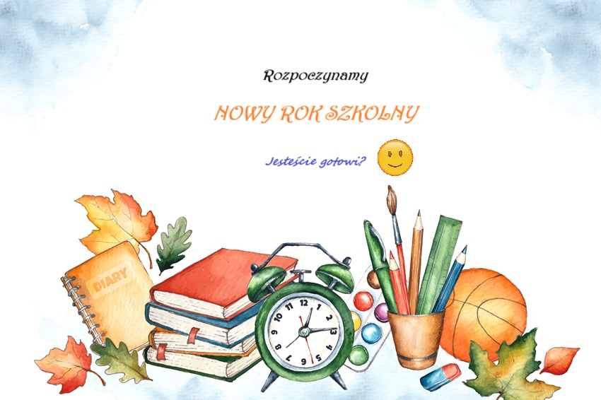 Grafika - rozpoczęcie roku szkolnego