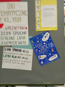 gazetka przygotowana przez uczniów 7a