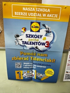 plakat akcji talenciaki