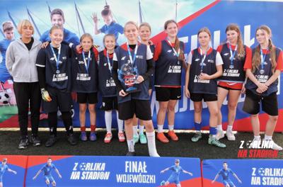 Reprezentacja szkoły na podium 