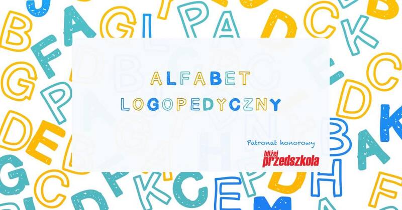 Alfabet logopedyczny, plakat