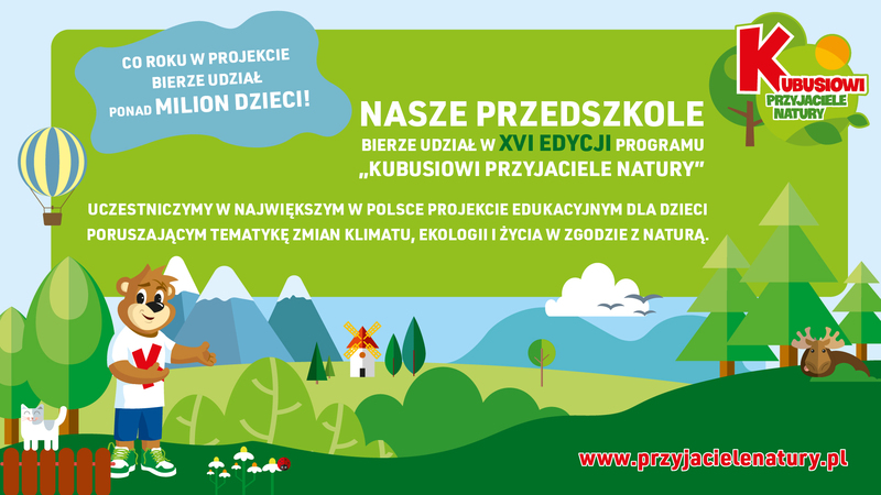 baner Kubusiowi Przyjaciele Natury