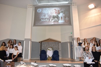 Scenografia do szkolnych jasełek