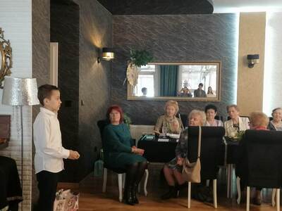 Kacper Wróbel w występie dla emerytów