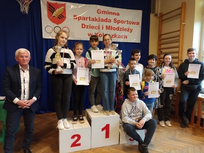 UCZNIOWIE JEDYNKI MISTRZEM W GMINNYM TURNIEJU WARCABOWYM