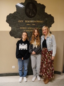 Agnieszka Drabik, Sylwia Malecha oraz pani Gabriela Czułno
