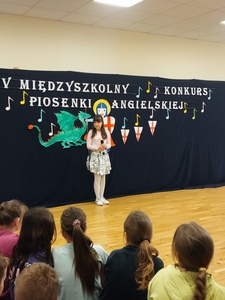 uczennica klasy 3A Basia Łukasik 