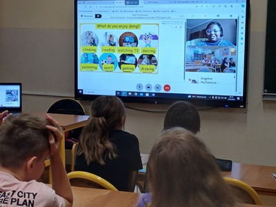 zajęcia w ramach programu "Native Speaker w każdej szkole"