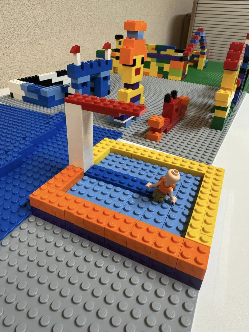 Konstrukcje z klocków lego