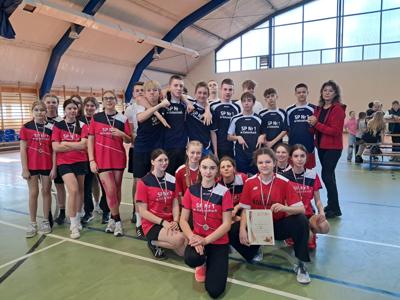Reprezentacja dziewcząt i chłopców naszej szkoły