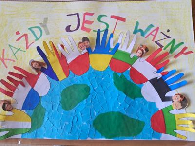 Każdy jest Ważny - praca plastyczna