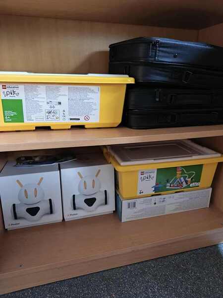 Sprzęt wykorzystywany do zajęć. 