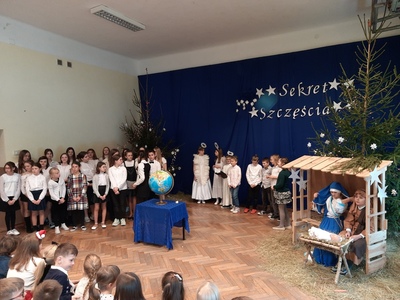 Przedstawienie z okazji Bożego Narodzenia. 