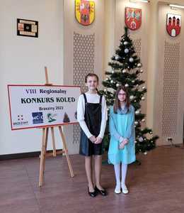 VIII Regionalny Konkurs Kolęd - reprezentantki naszej szkoły. 