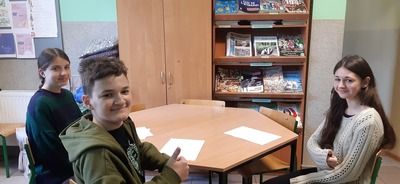 Uczniowie klasy 8b w finale ogólnopolskiego konkursu „Z poprawną polszczyzną na co dzień”