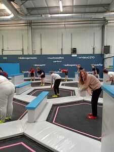 Wycieczka do parku trampolin Saltos w Łodzi