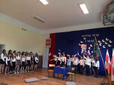 Uroczysta akademia poświęcona 232 rocznicy uchwalenia Konstytucji 3 maja. 