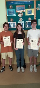 Konkurs na najciekawszą metamorfozę Wisławy Szymborskiej rozstrzygnięty!!! Laureaci z dyplomami. 