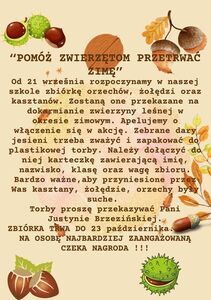 ,, Pomóż zwierzętom przetrwać zimę,,