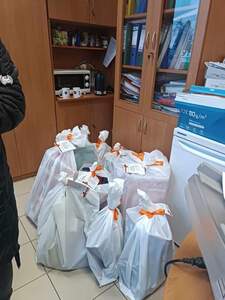 Świąteczne paczki od fundacji ,,Serce sercu ,,