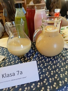 Prezentacja zdrowych koktajli. 