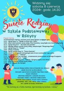 Serdecznie zapraszamy na wspólne świętowanie Dnia Rodziny.  