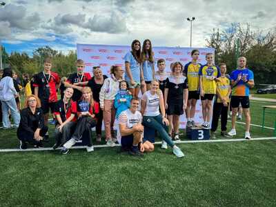 Zmagania w zawodach sportowych. 