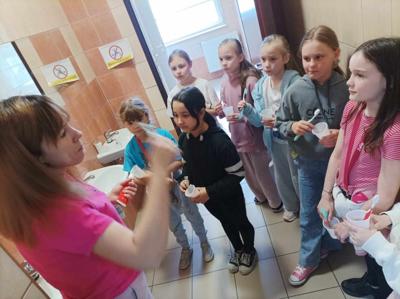 Spotkanie z pania pielęgniarką. 