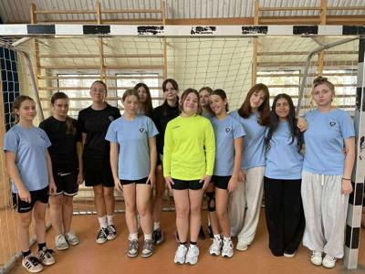 Nasze szkolne sportsmenki.