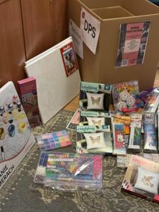 Dary i upominki dla Podopiecznych DPS w Lisowicach. 