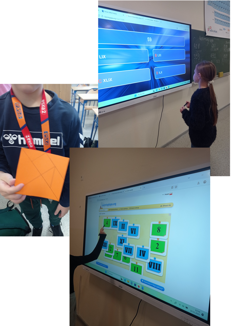 Zajęcia wyrównawcze z matematyki dla klas czwartych