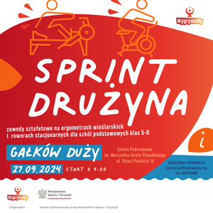 plakat Sprint Drużyna