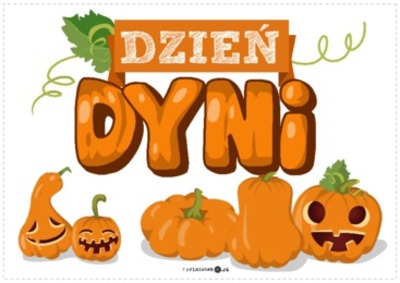 napis dzień dyni