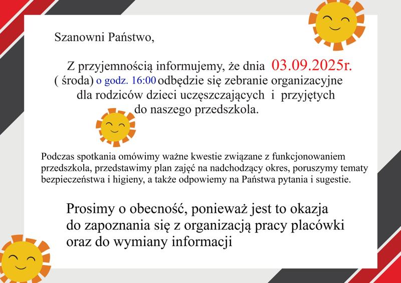 zebranie organizacyjne