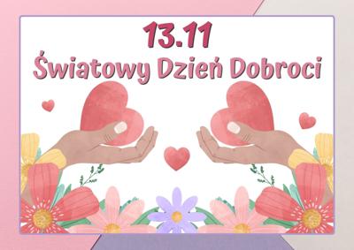 Zdjęcie - światowy dzień dobroci. 
