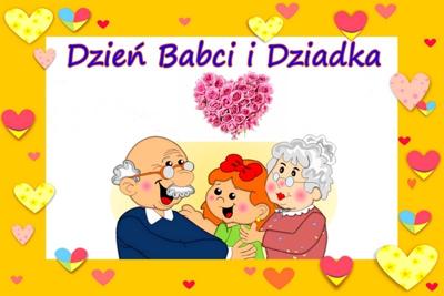 Zdjęcie - dzień babci i dziadka. 