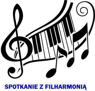 Zdjęcie - spotkanie z filharmonią. 